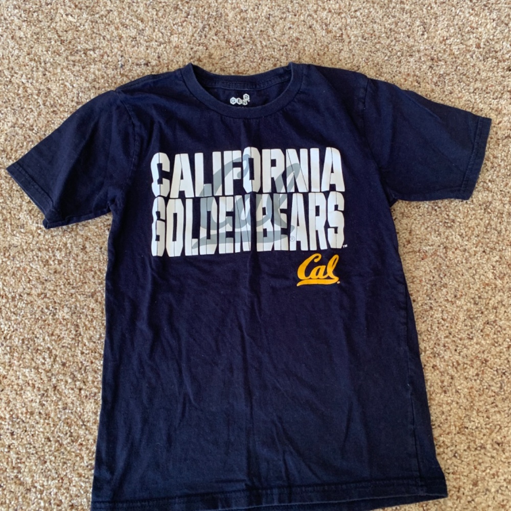 2 Cal Golden Bears t-shirts